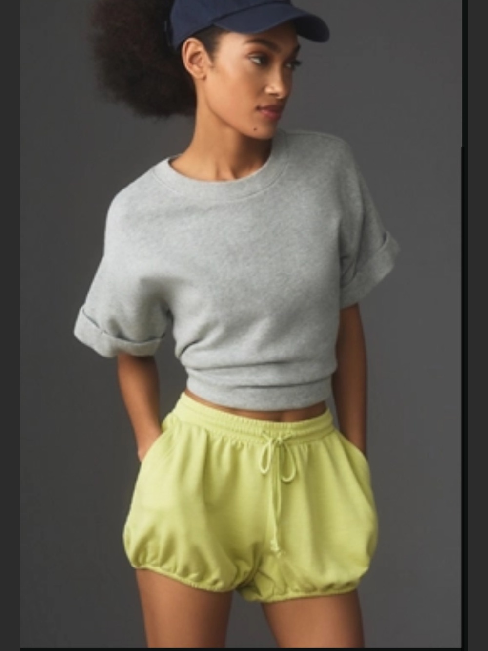 Daily Practice By Anthropologie Grace Bloomer Shorts